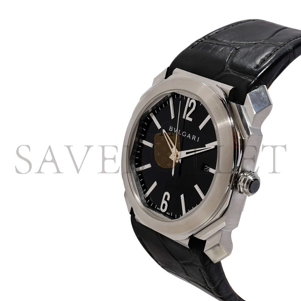 BVLGARI OCTO SOLOTEMPO BGO 41 MM MENS WATCH IN STAINLESS STEEL 101964